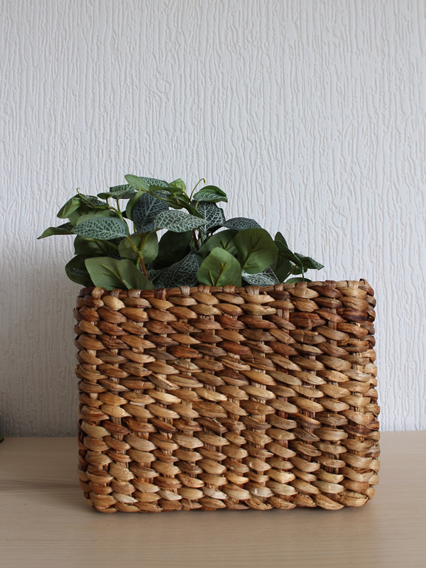 Water Hyacinth Basket Sally Bourne Interiors London Muswell Hill